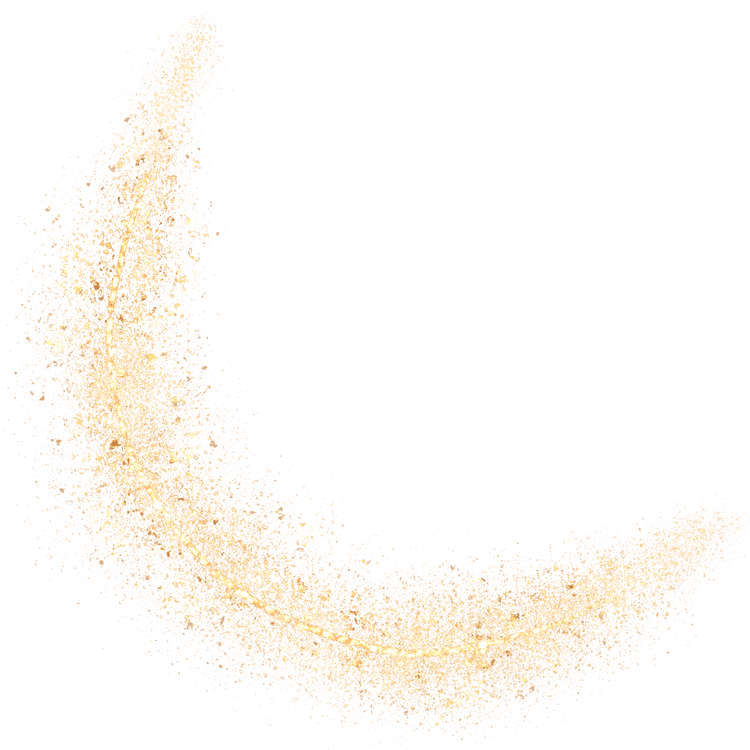 Moon Gold Glitter